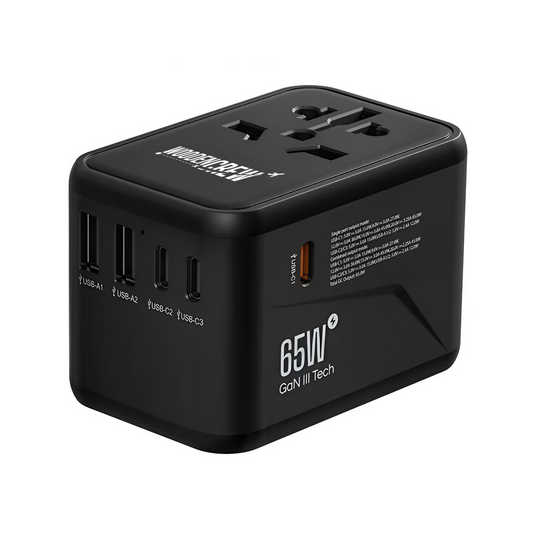 WoodenCrew™ Global Travel Charger 65W - WoodenCrew