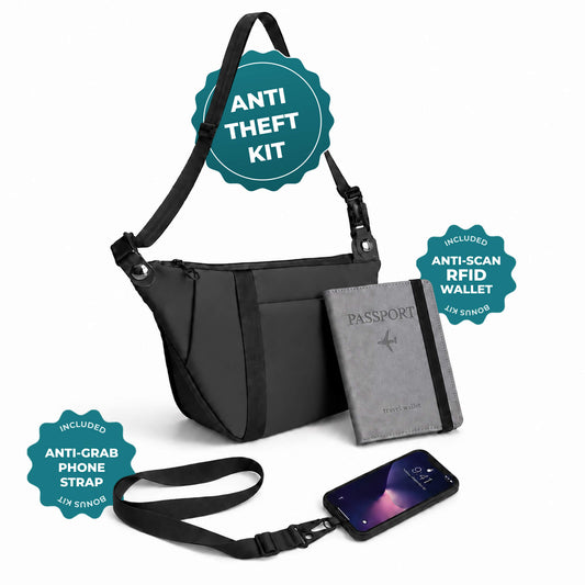 WoodenCrew™ Expandable Anti-Theft Bag