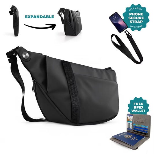 WoodenCrew™ Expandable Anti-Theft Bag Kit