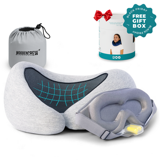 WoodenCrew™ Travel Pillow | Ultimate Kit