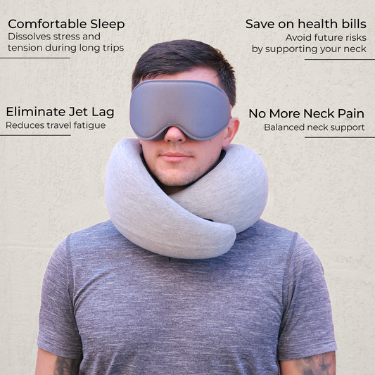 WoodenCrew™ Travel Pillow | Ultimate Kit