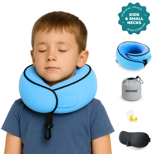 WoodenCrew™ Kids Travel Pillow Set