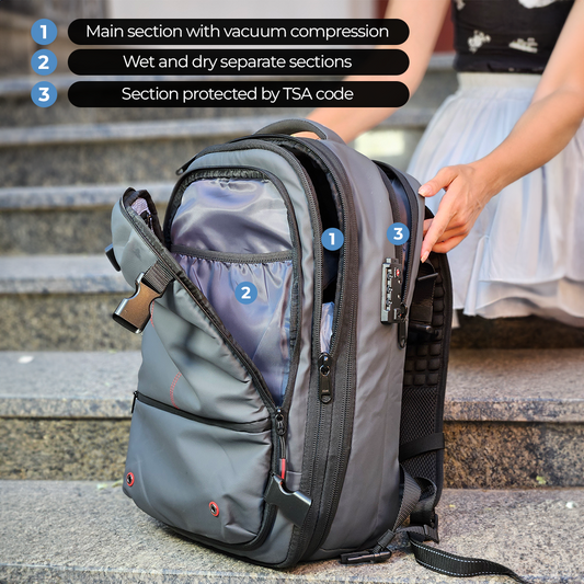 WoodenCrew™ Backpack Vacuum + Mini Air Pump - WoodenCrew