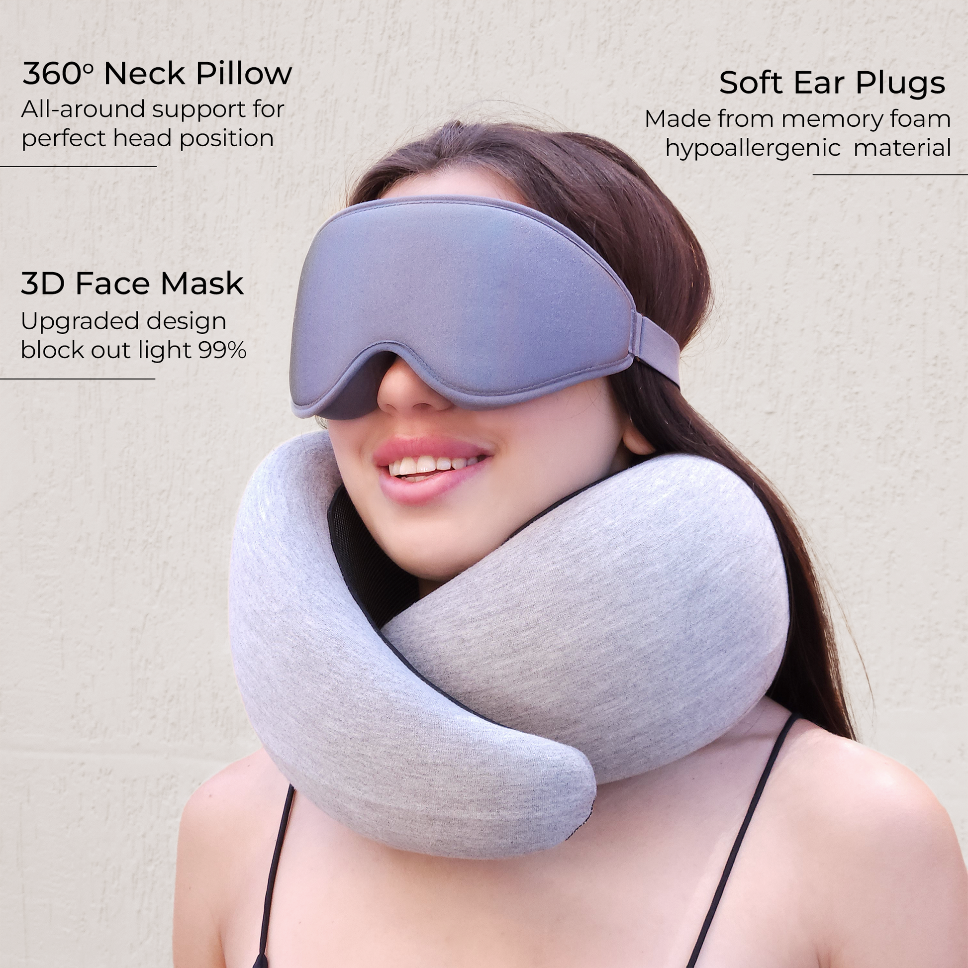WoodenCrew™ Travel Pillow | Ultimate Kit - WoodenCrew