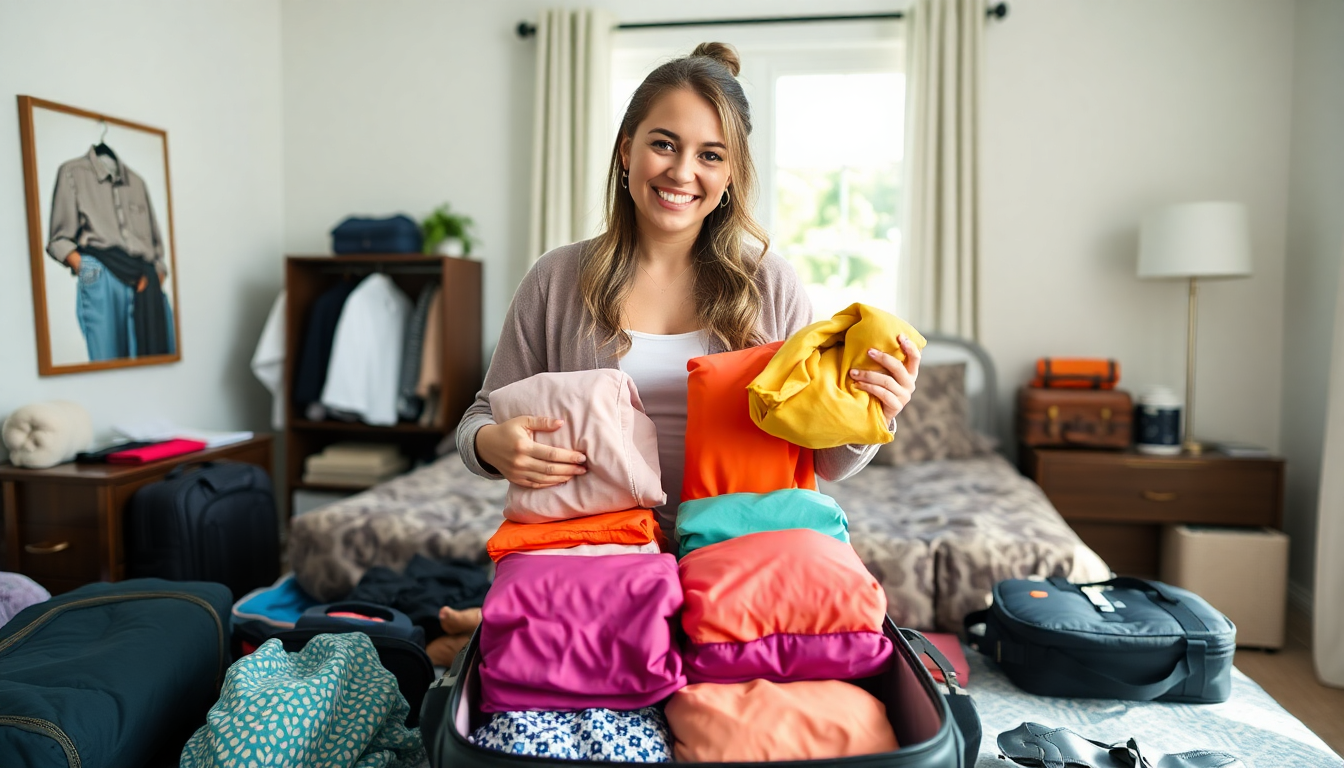 Packing Cube Hack Compression Packing Cubes: The Ultimate Travel Hack