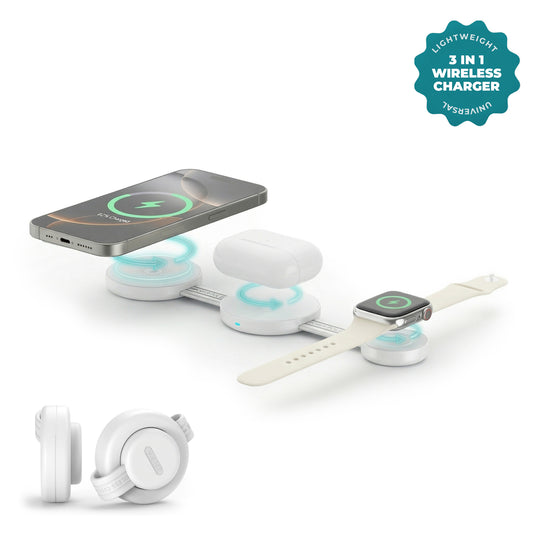 3 in 1 Wireless Foldable Charger