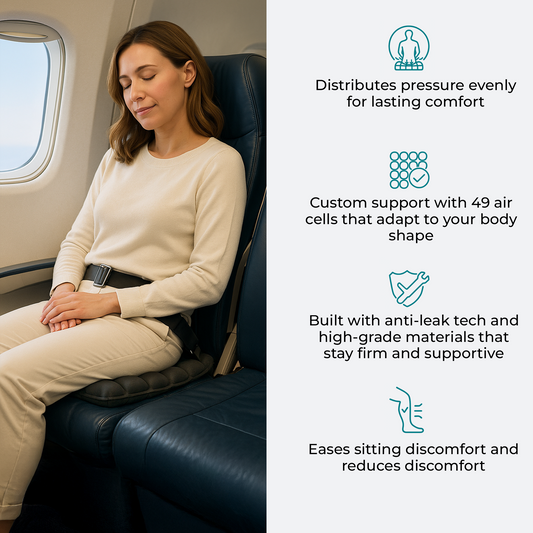 WoodenCrew™ AirSeat Travel Cushion