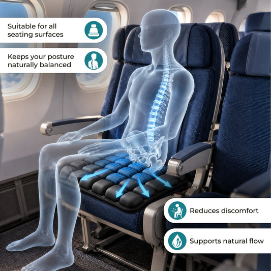 WoodenCrew™ AirSeat Travel Cushion