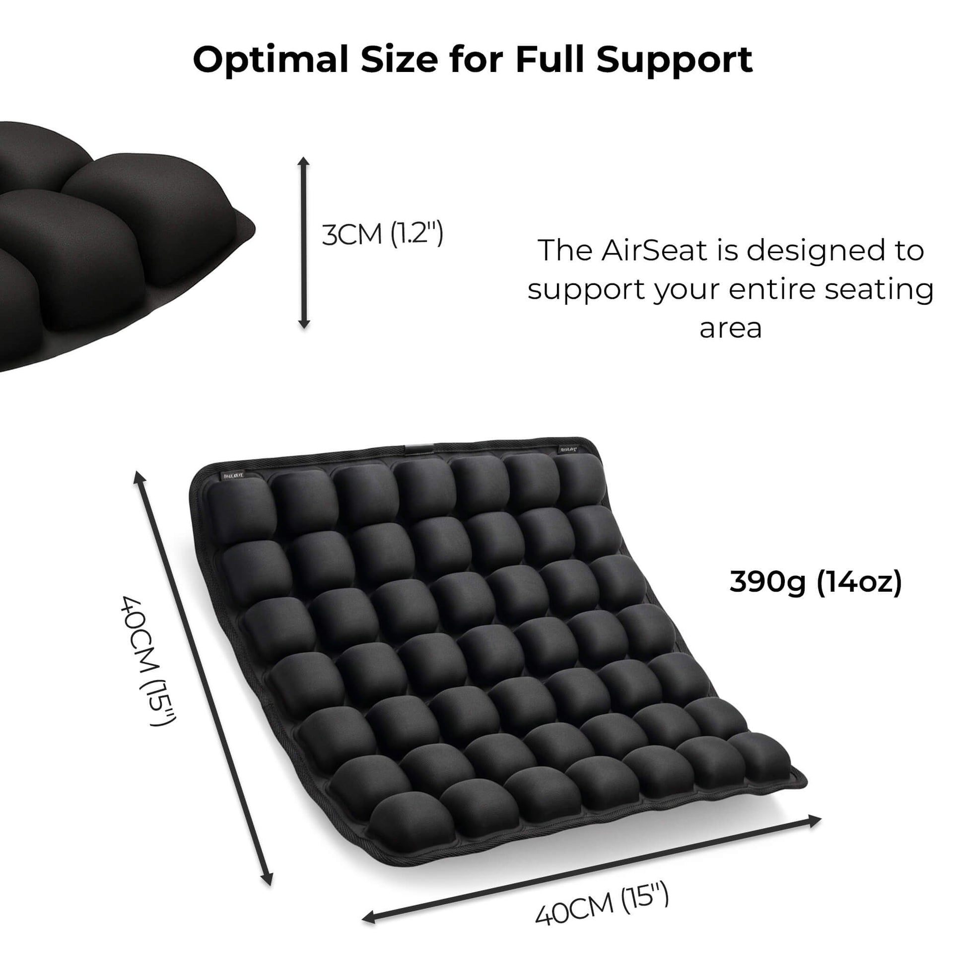 WoodenCrew™ AirSeat Travel Cushion