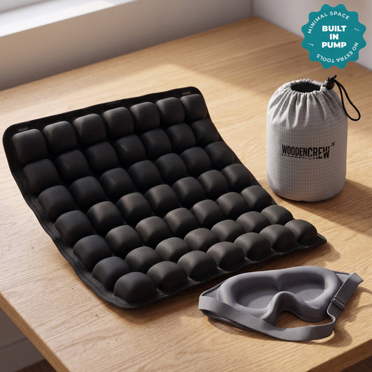 WoodenCrew™ AirSeat Travel Cushion