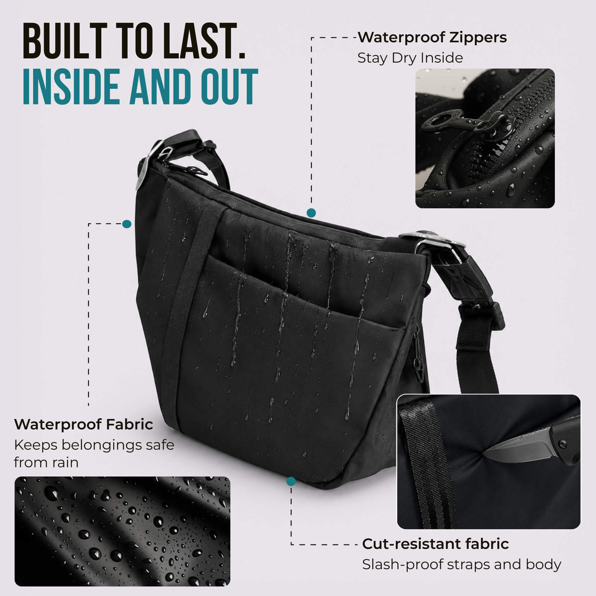 WoodenCrew™ Expandable Anti-Theft Bag