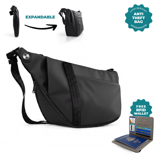WoodenCrew™ Expandable Anti-Theft Bag