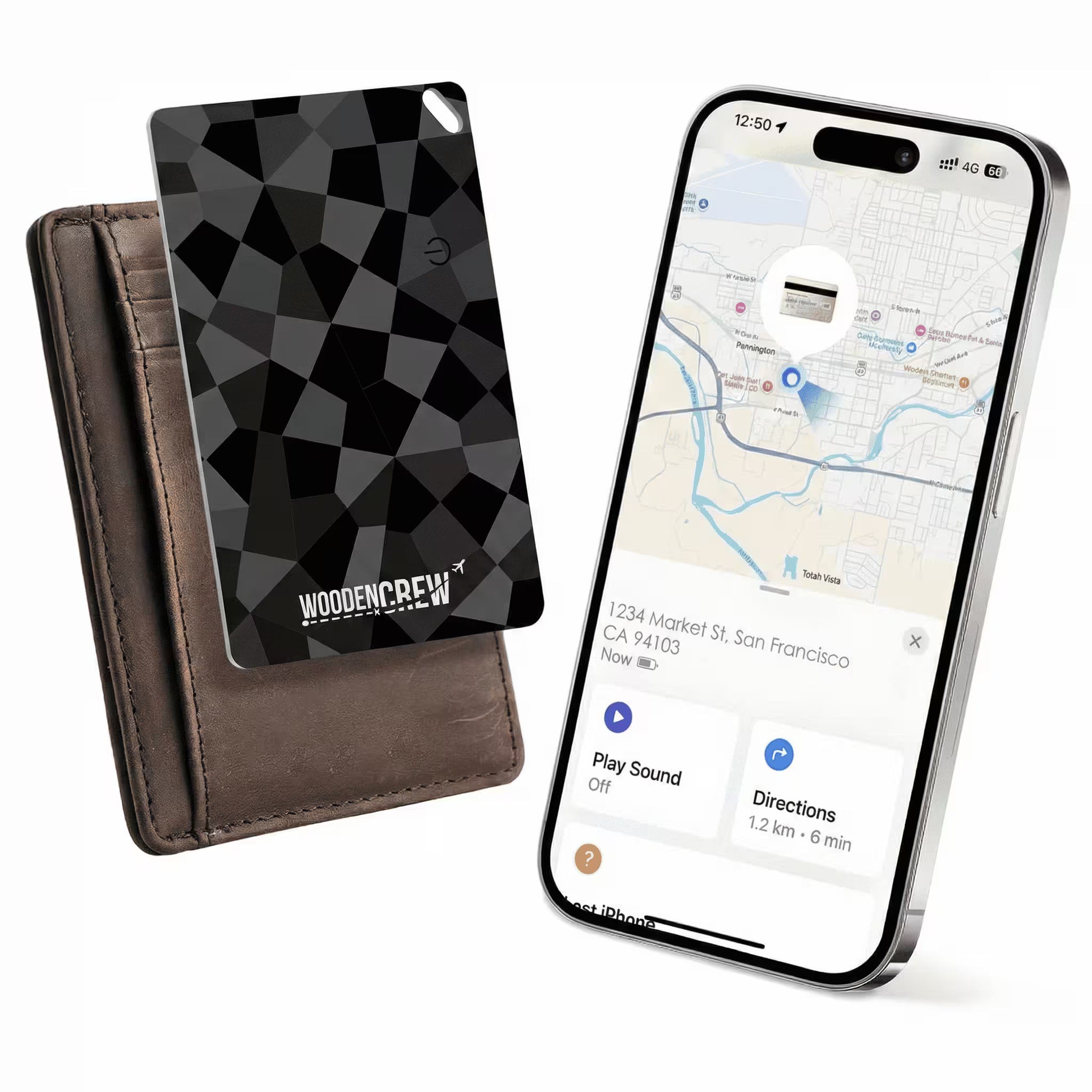 WoodenCrew™ | AirSlate GPS Wallet Tracker