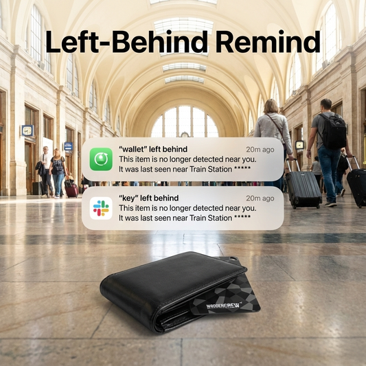 WoodenCrew™ Wallet GPS Tracker Card