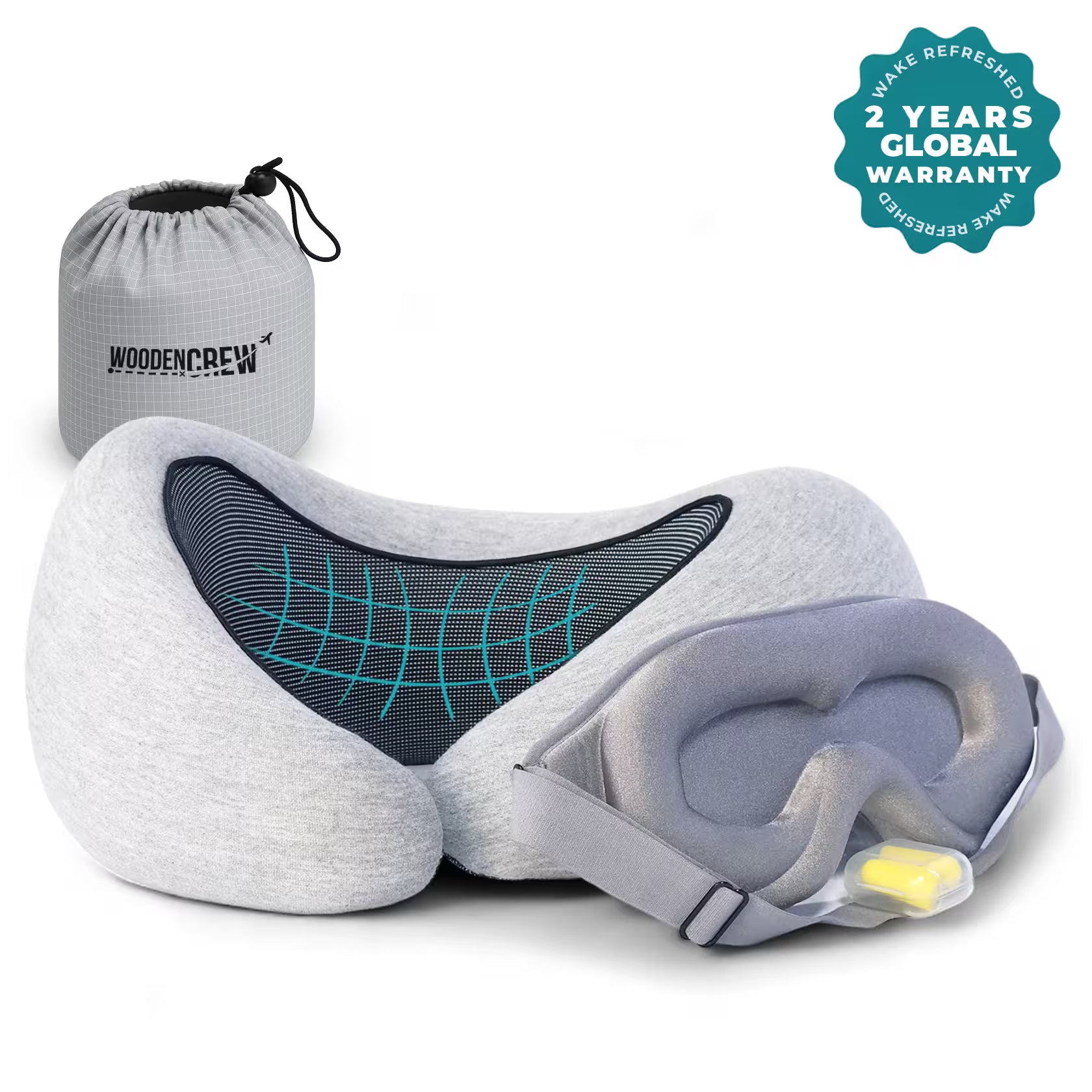 WoodenCrew™ Travel Pillow Ultimate Kit