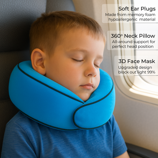 WoodenCrew™ Kids Travel Pillow Set