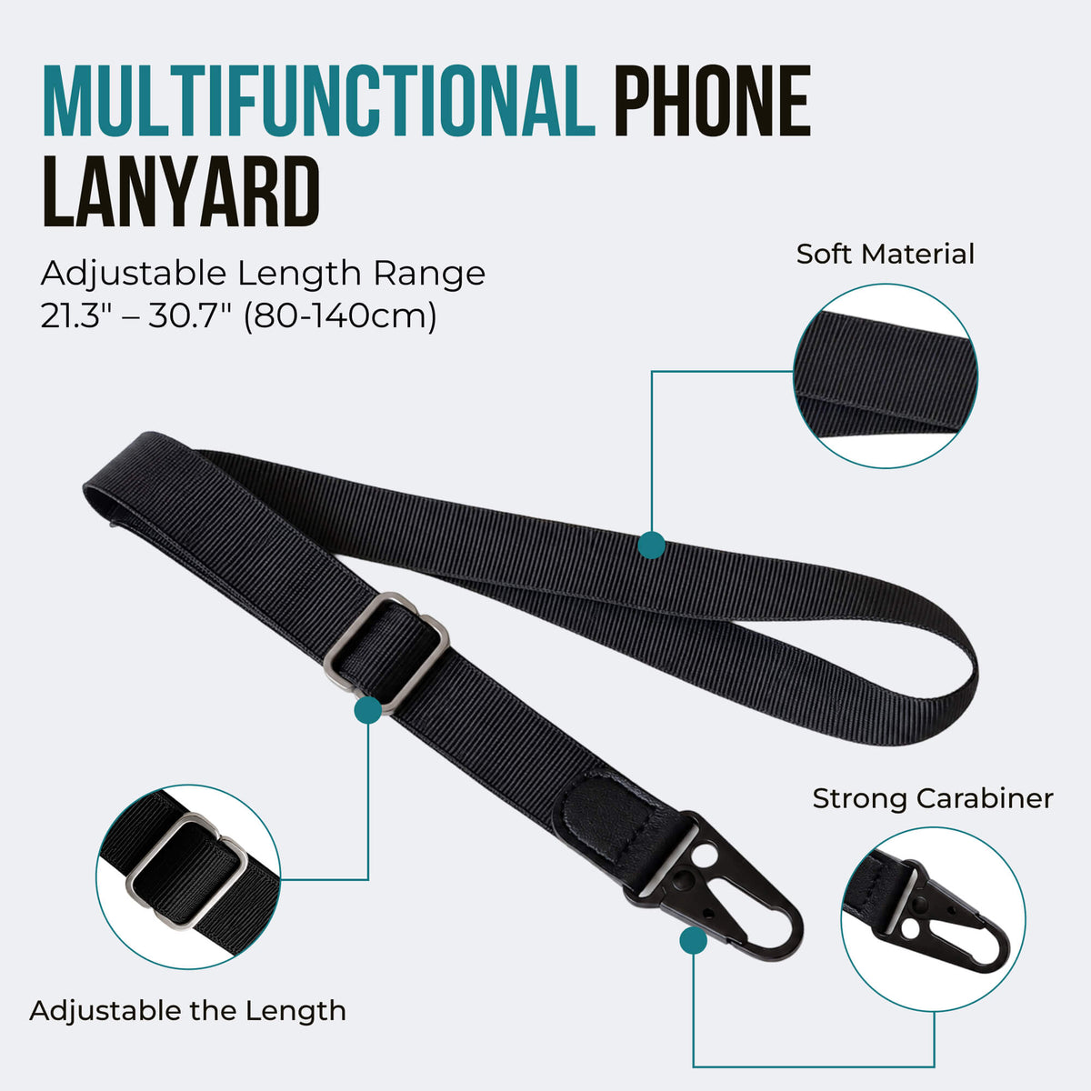 WoodenCrew™ Grabproof Phone Secure Strap