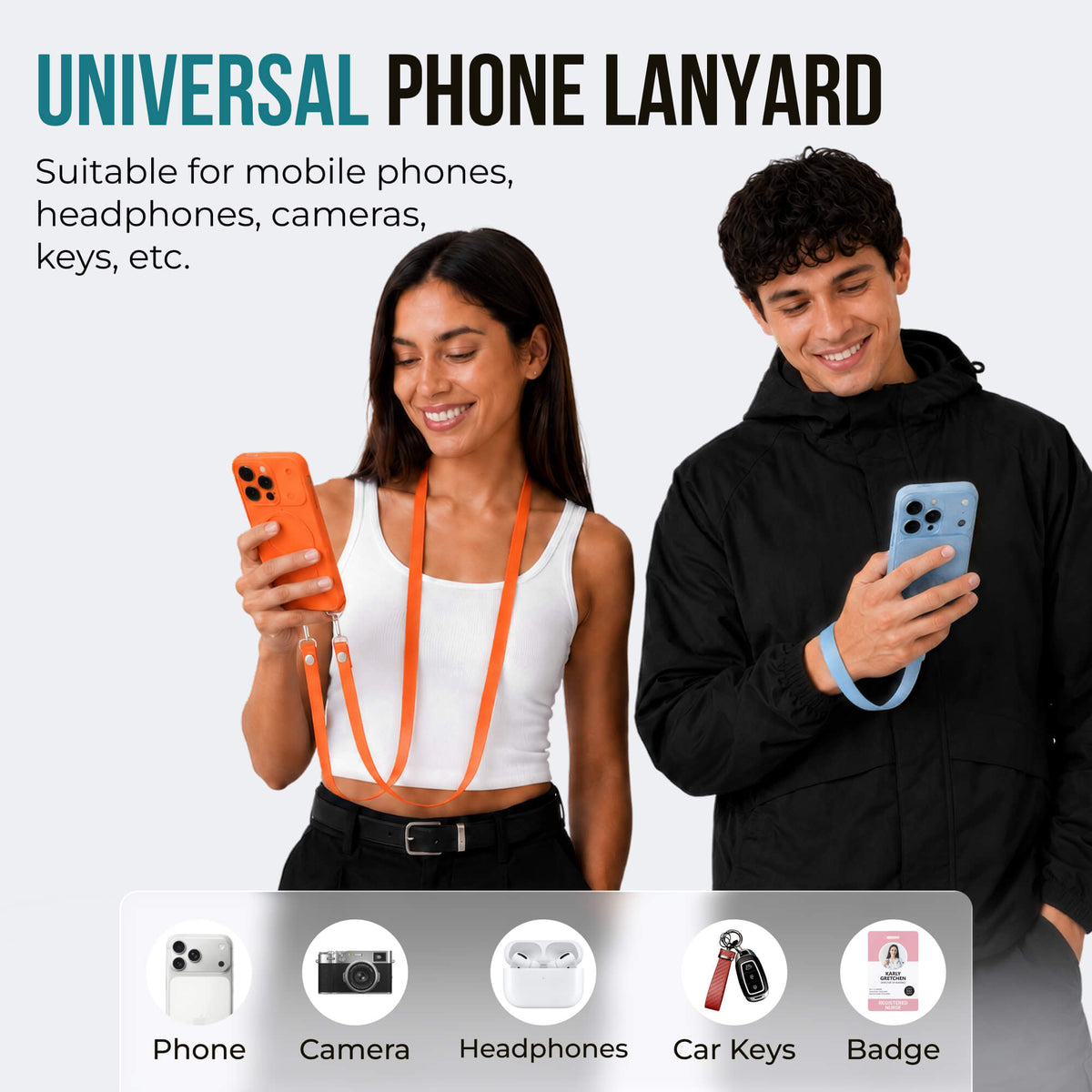 WoodenCrew™ Anti-Grab Phone Secure Strap