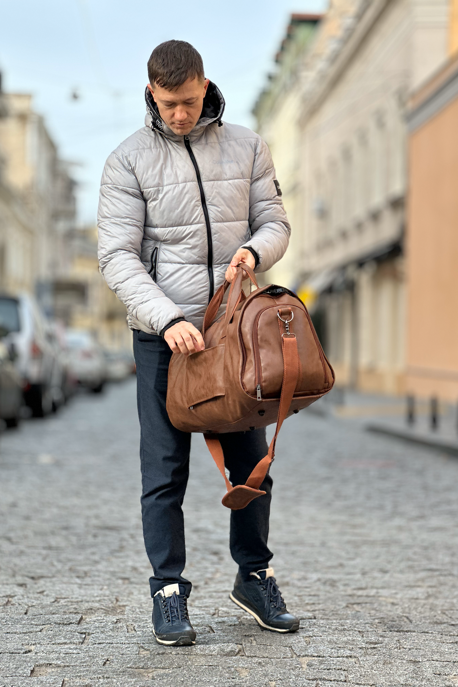 Convertible Travel Bag Checked Suitcase Backpack Carry On