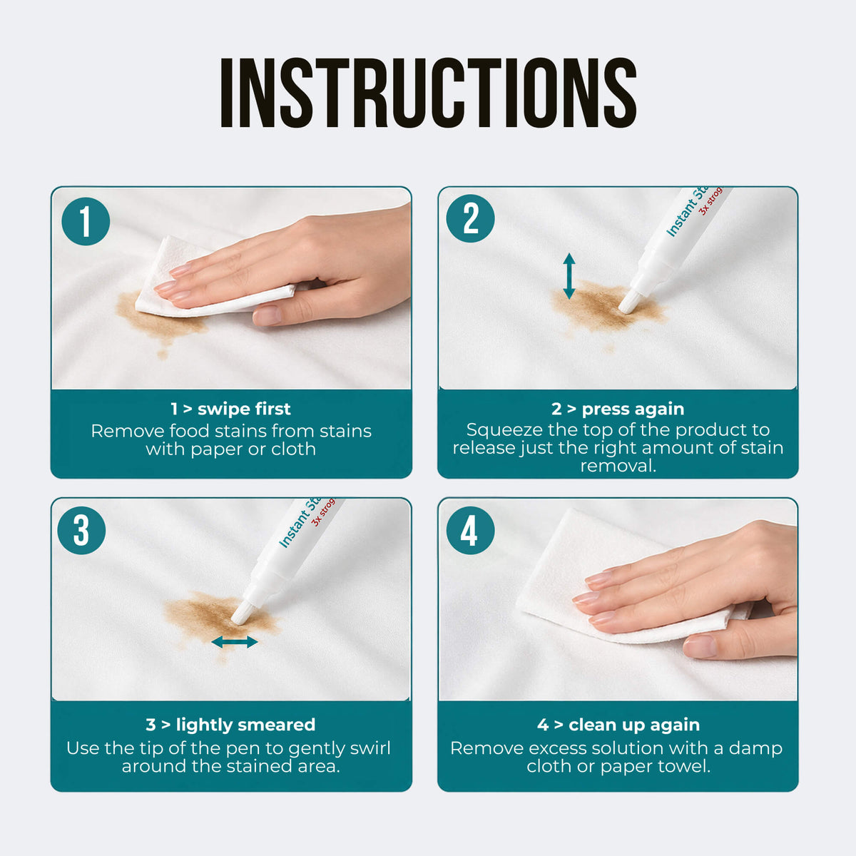 WoodenCrew™ Stain Remover Stick for Clothes