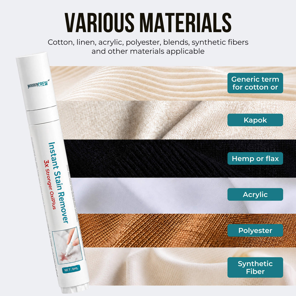 WoodenCrew™ Stain Remover Stick for Clothes